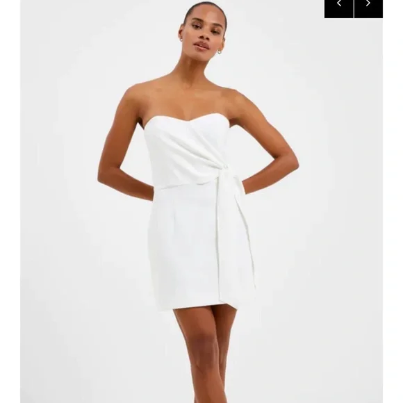 bodycon mini dresses Hailey Strapless Sequin Bodycon Mini Dress